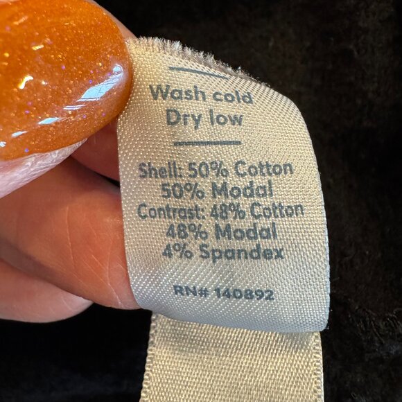 Marine Layer men's Afternoon Hoodie in Black full zip. size XL. **Logo - Picture 9 of 9